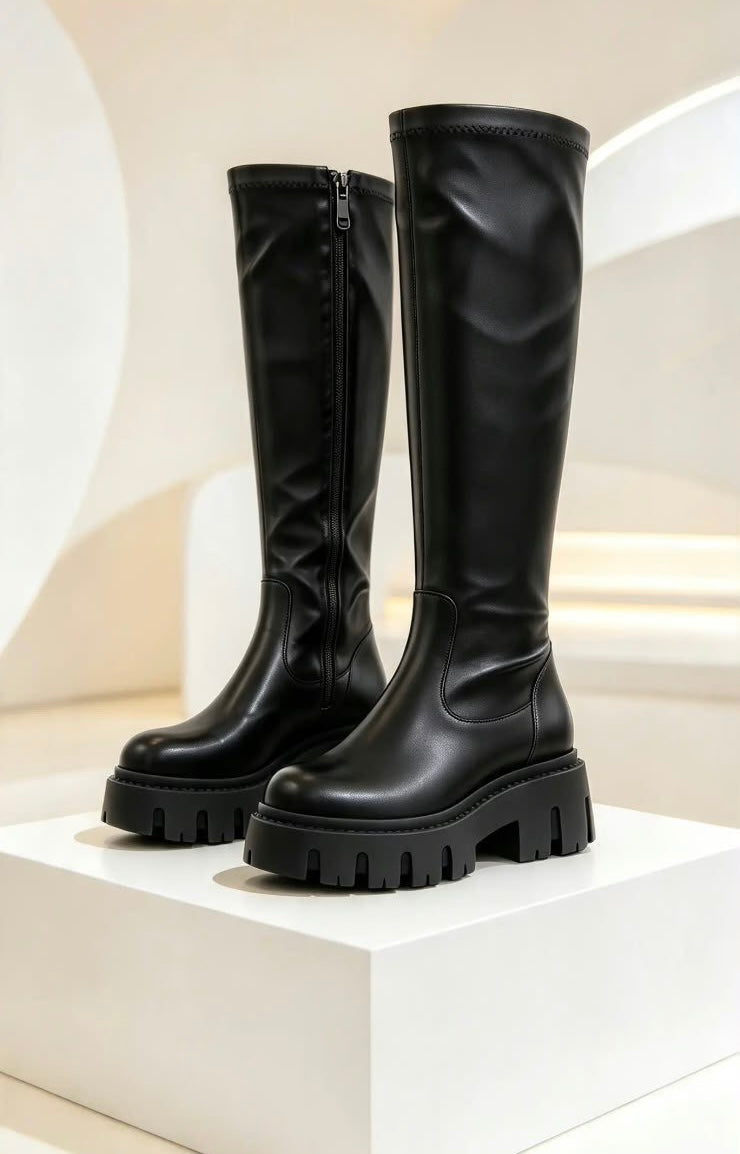 Stiefel mit extra elastischem Schaft