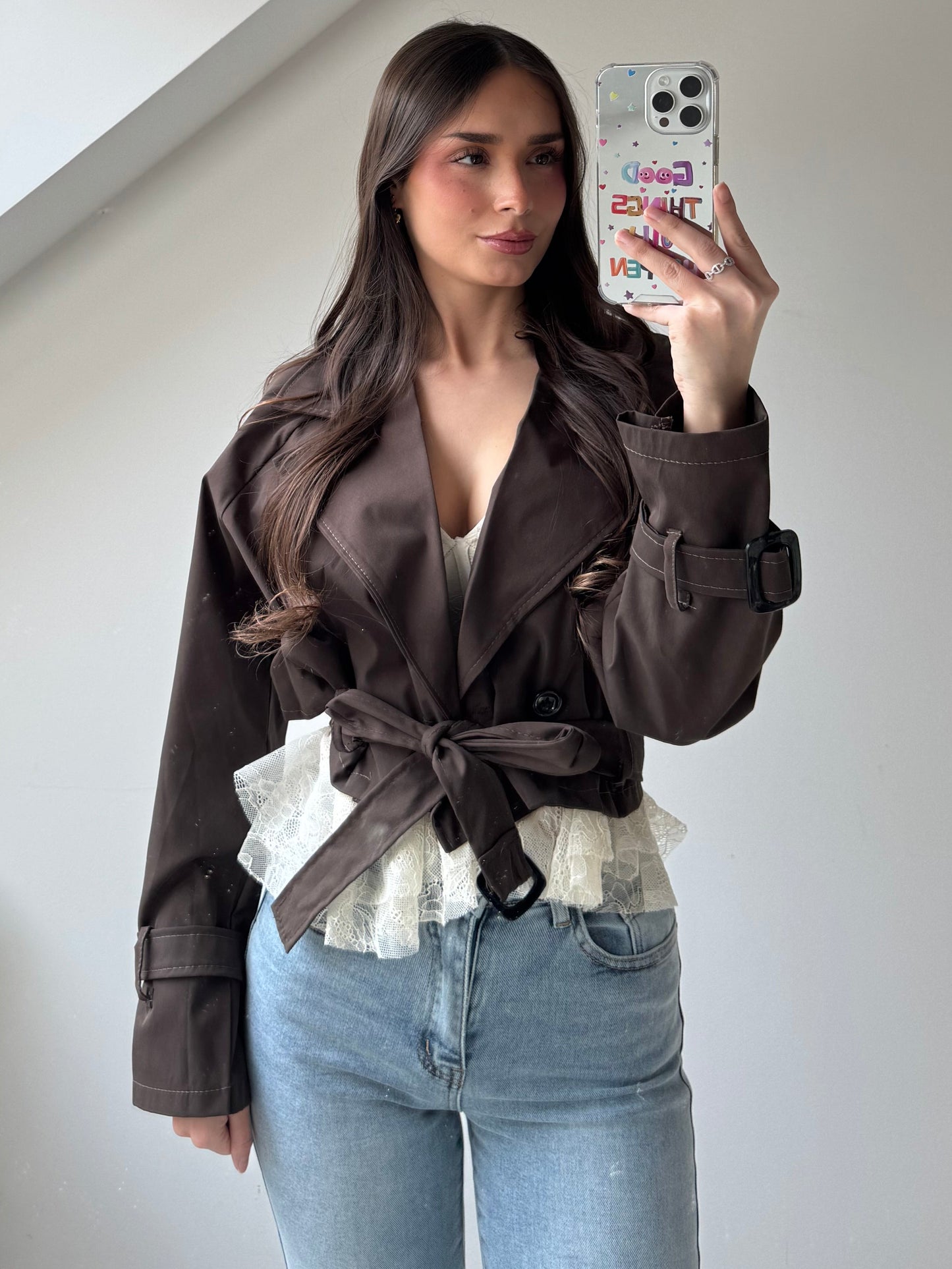 Cropped Trenchcoat