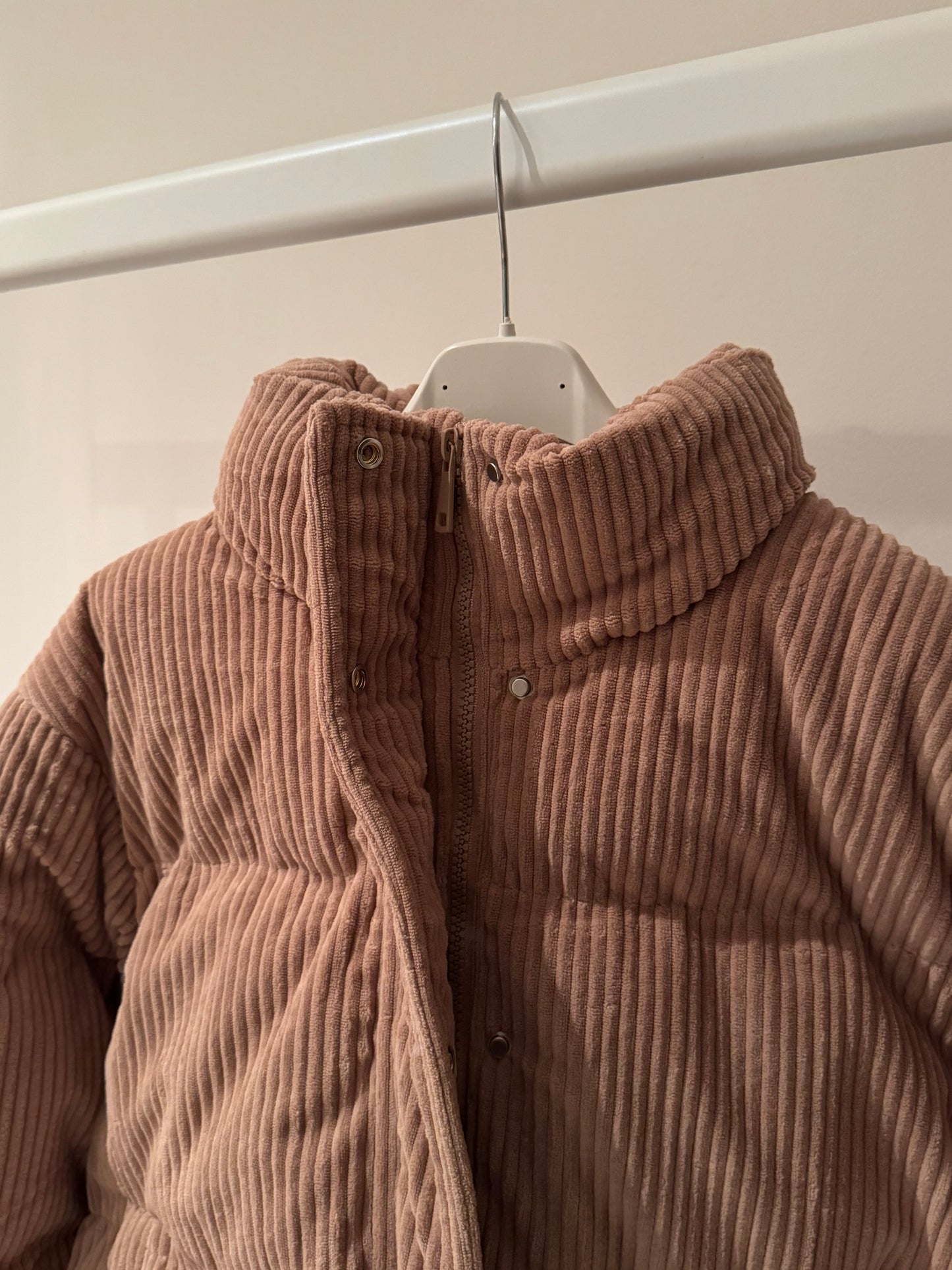 Caramel Cord - Puffer Jacket