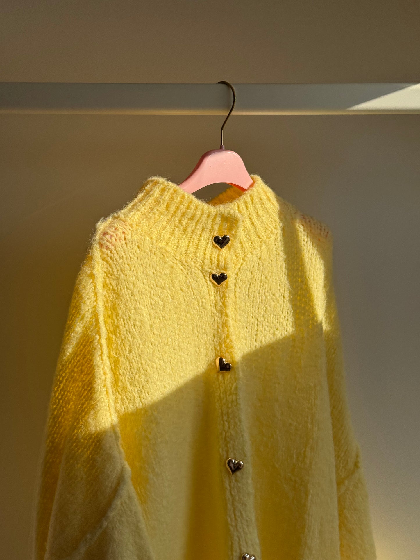 Cardigan Knopfherz