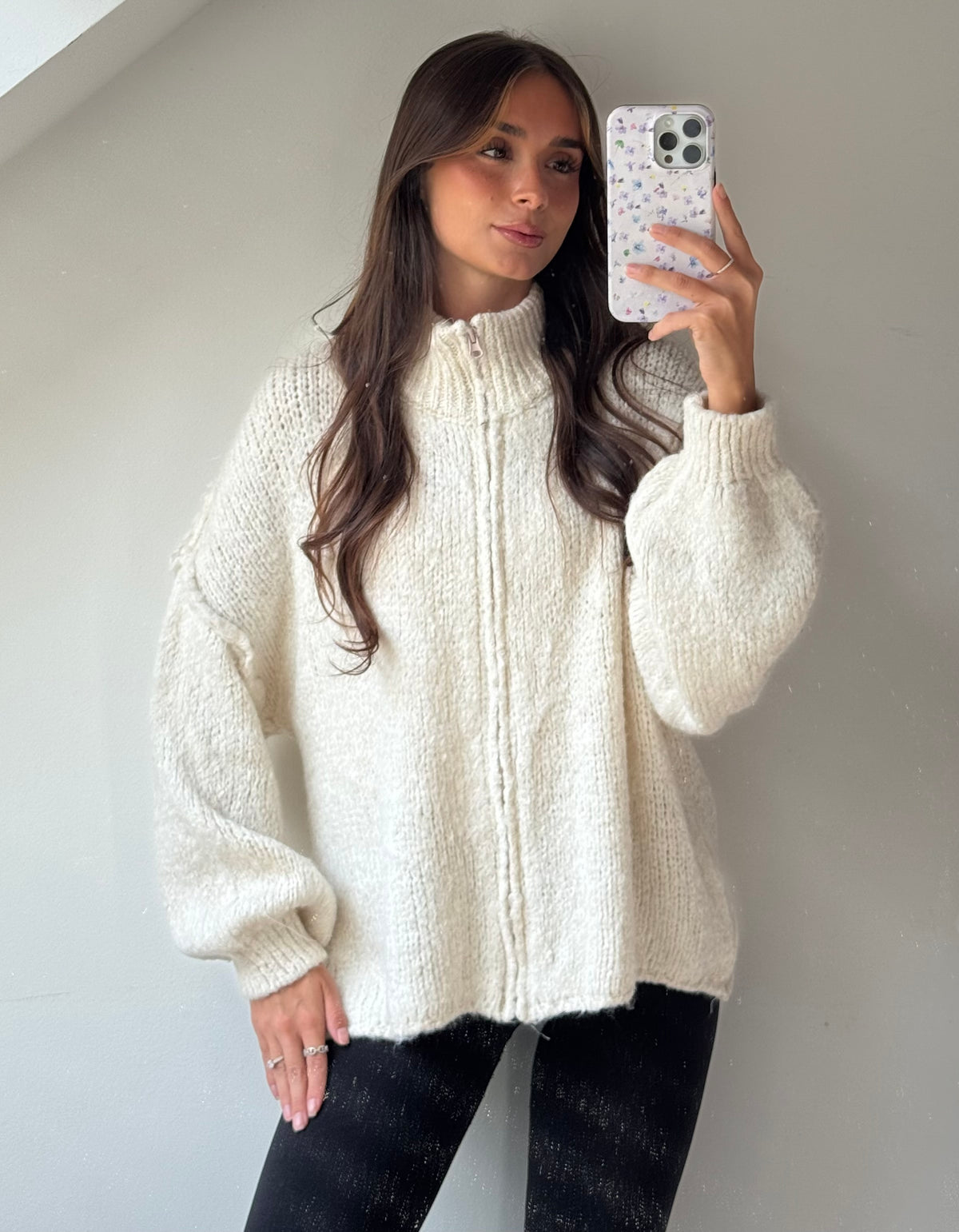Cardi mit Zip