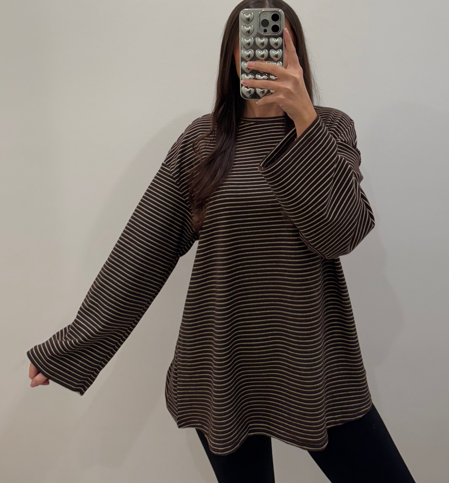 Oversize Longsleeve - Soft Stripe