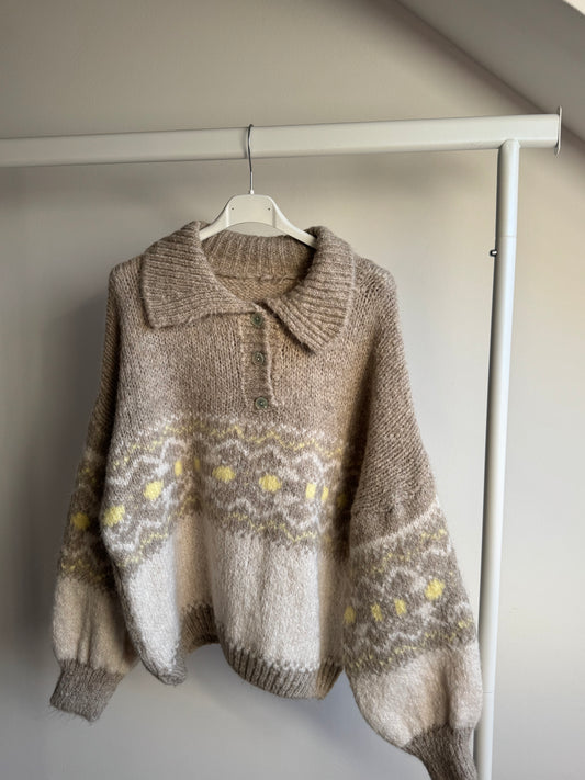 Pullover Winterblüte