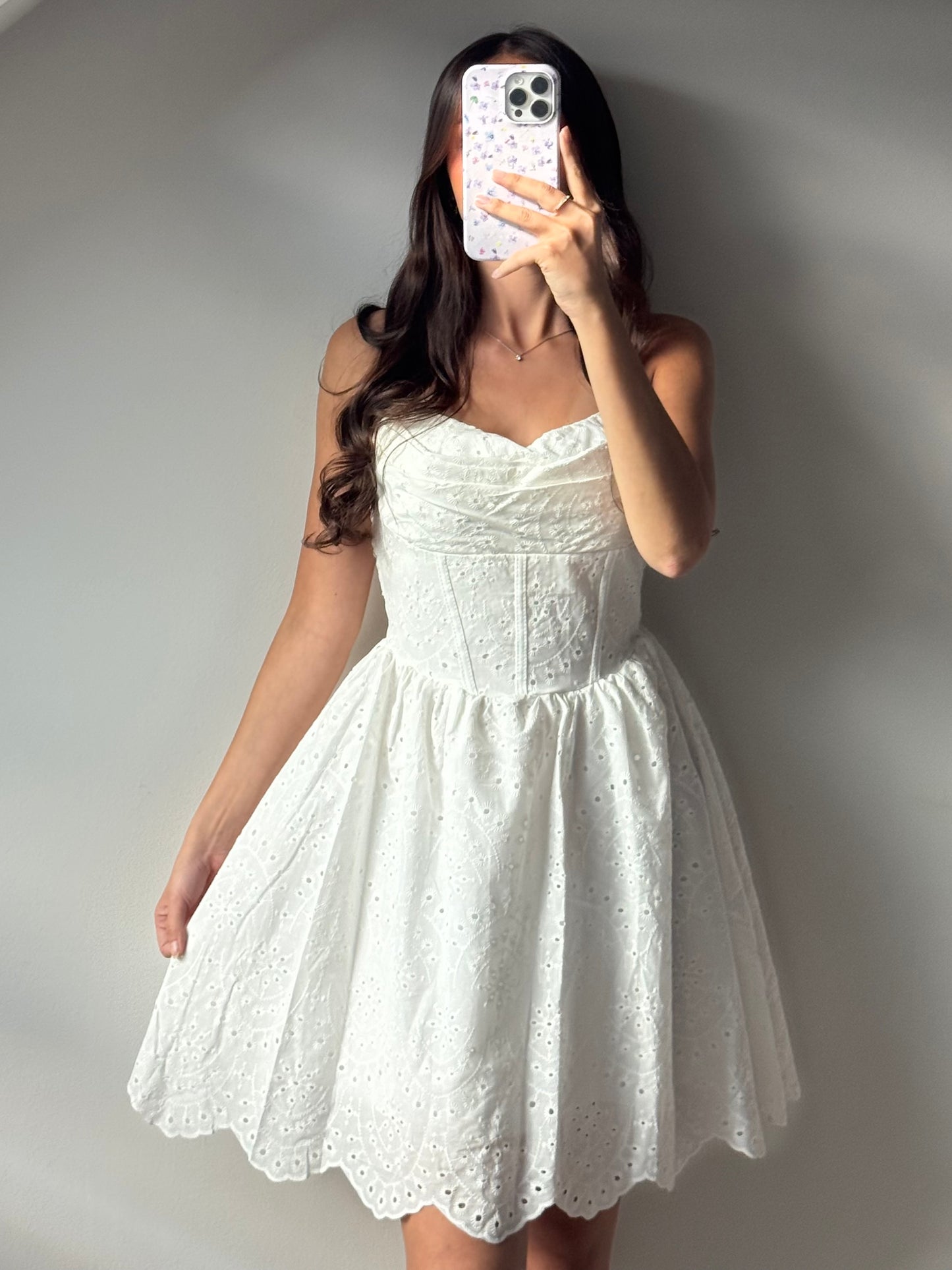 Kleid White Blossom