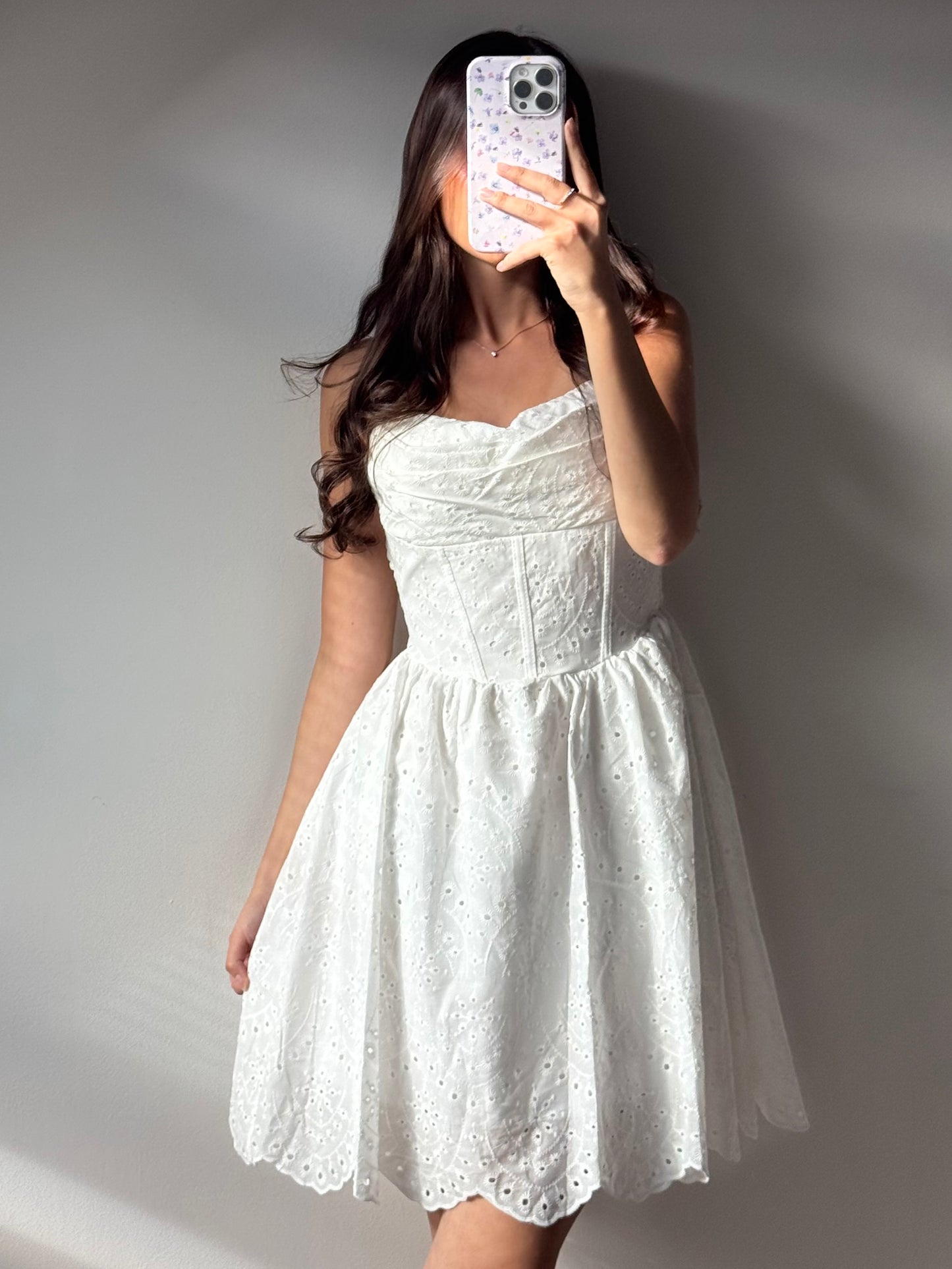 Kleid White Blossom