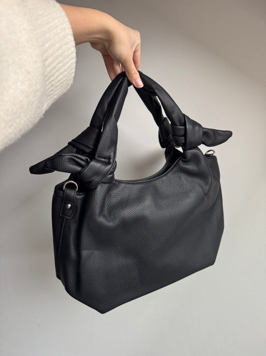 Handtasche mit Knotendetail