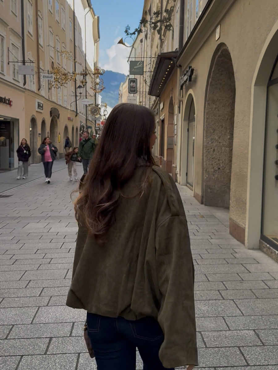 Oversized Bomberjacke