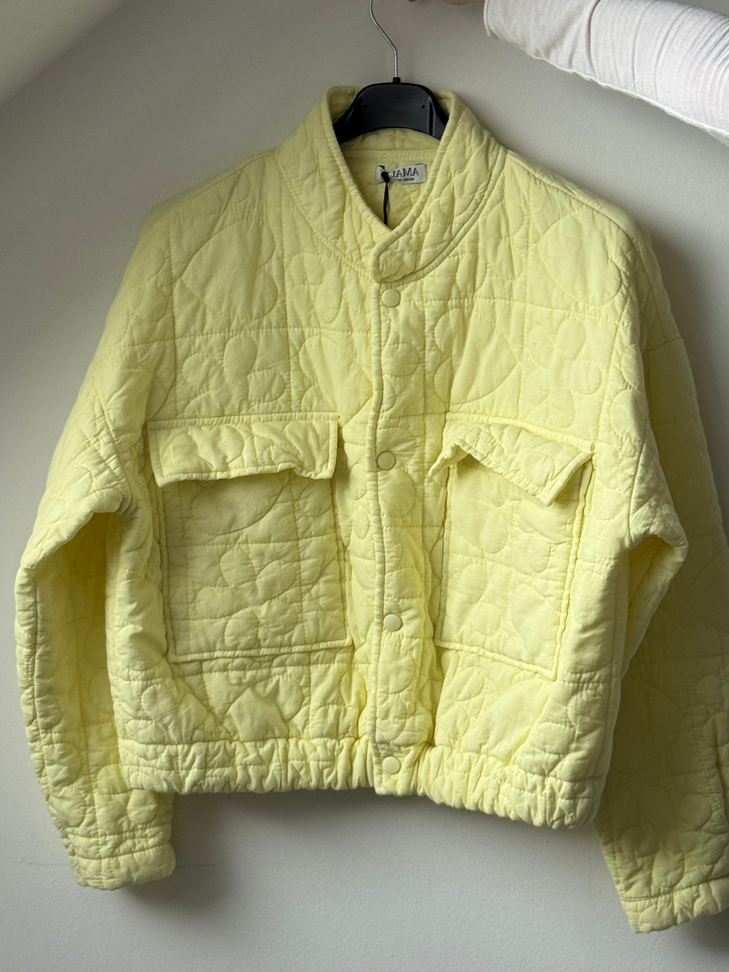 Süße Steppjacke - Blumenliebe
