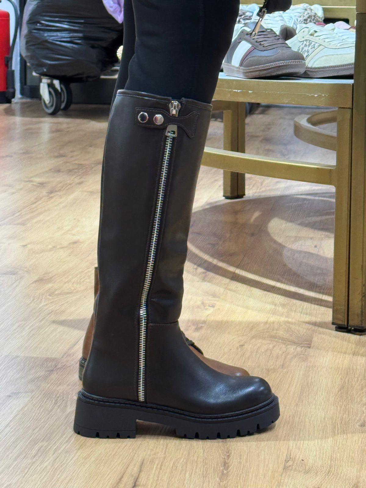 Stiefel Flexa mit elastischem Schaft