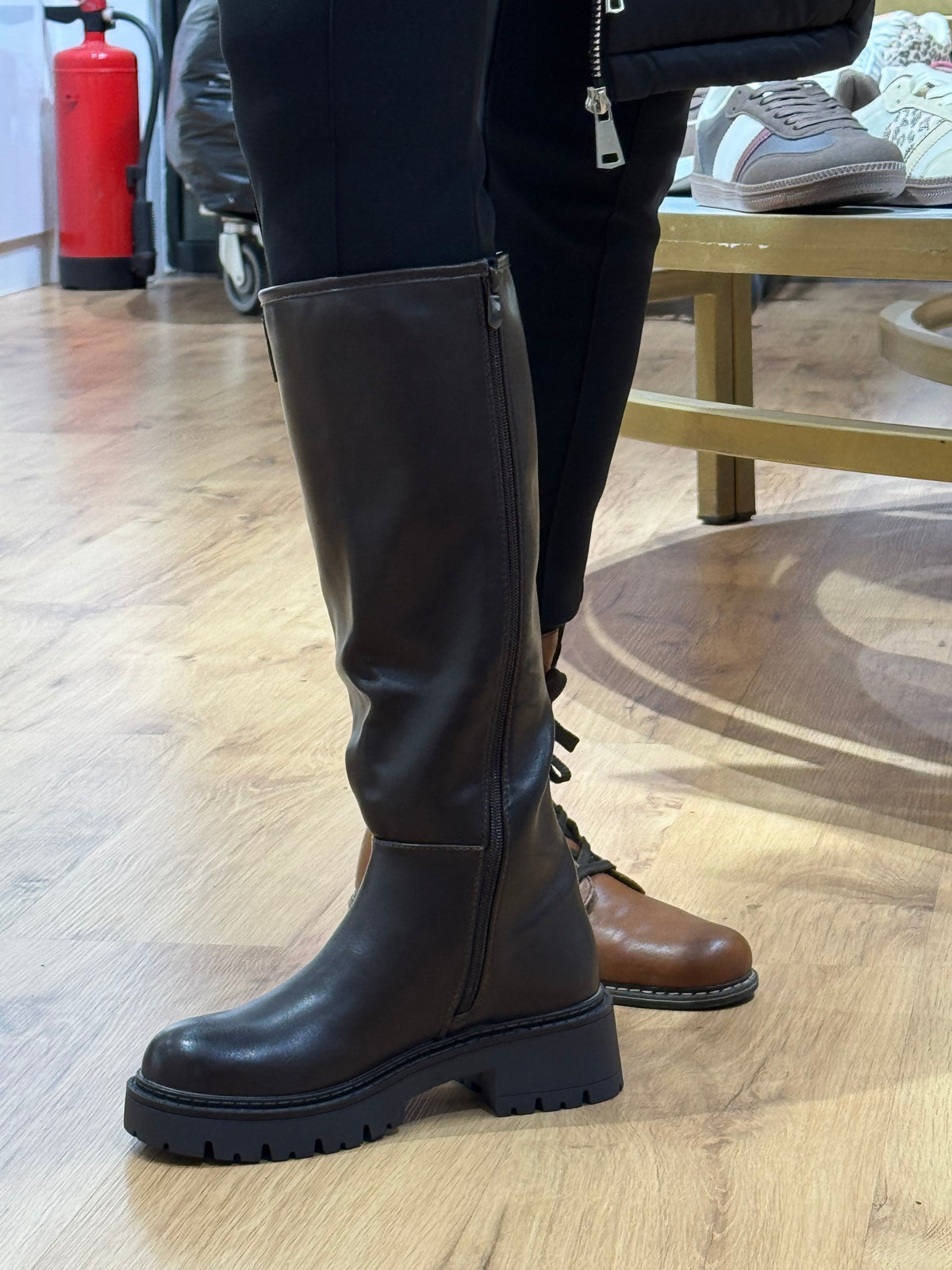 Stiefel Flexa mit elastischem Schaft