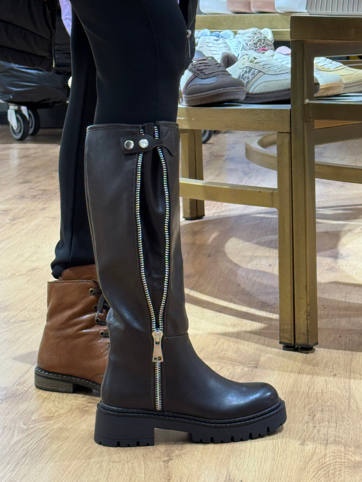 Stiefel Flexa mit elastischem Schaft